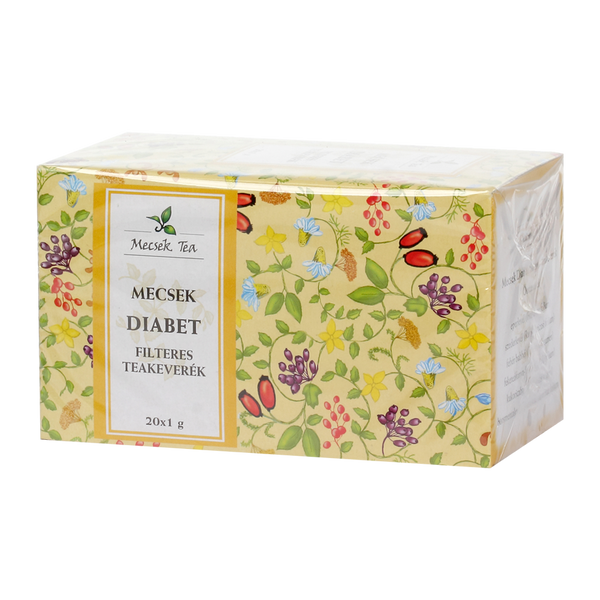 Mecsek Diabet filteres tea 20x1g - Kép