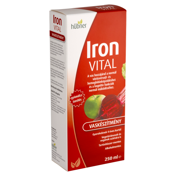 Hübner IronVital vaskészítmény vitaminokkal 250ml - Kép 3
