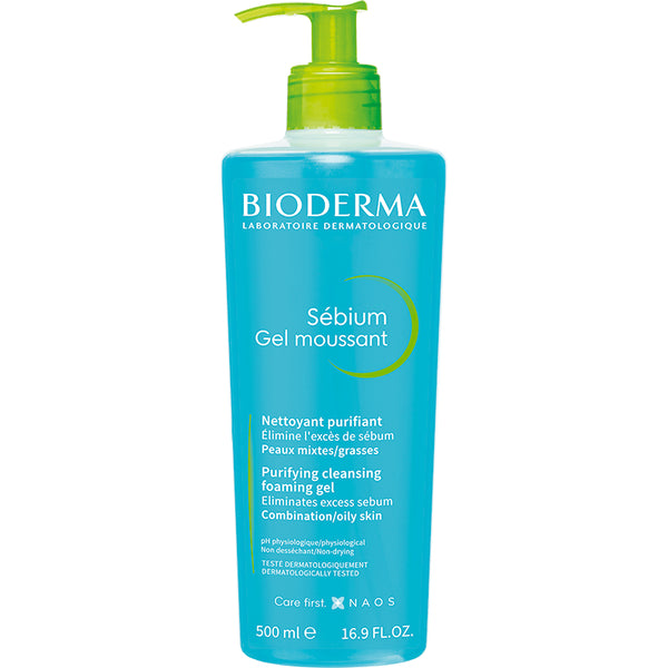 BIODERMA Sébium Gel Moussant habzó gél 500ml - Kép 1