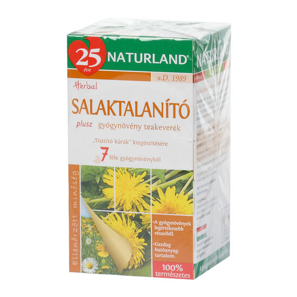NATURLAND Salaktalanító plusz teakeverék 20×1,75g - Kép