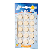 VitaPlus 1x1 Vitaday D3-vitamin 400NE rágótabletta napocska 15 db - Kép