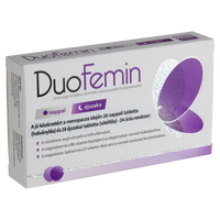 DuoFemin étrend kiegészítő tabletta vitaminokkal, ásványi anyagokkal és gyógynövényekkel 28 db+28 db - Kép