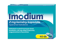 Imodium 2 mg kemény kapszula 40 db - Kép