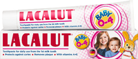 Lacalut gyermekfogkrém 4 éves korig 50ml - Kép