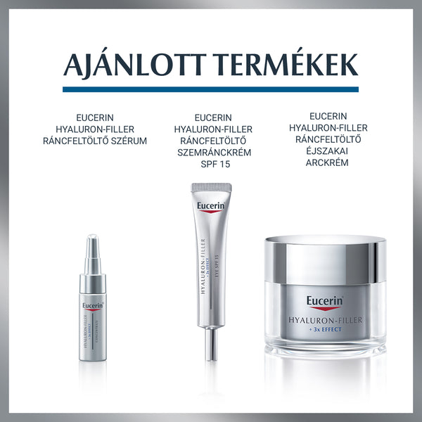 Eucerin Hyaluron-Filler Ráncfeltöltő nappali arckrém száraz bőrre 50ml - Kép 3