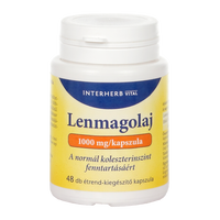 Interherb VITAL Lenmagolaj kapszula E-vitaminnal 48 db - Kép