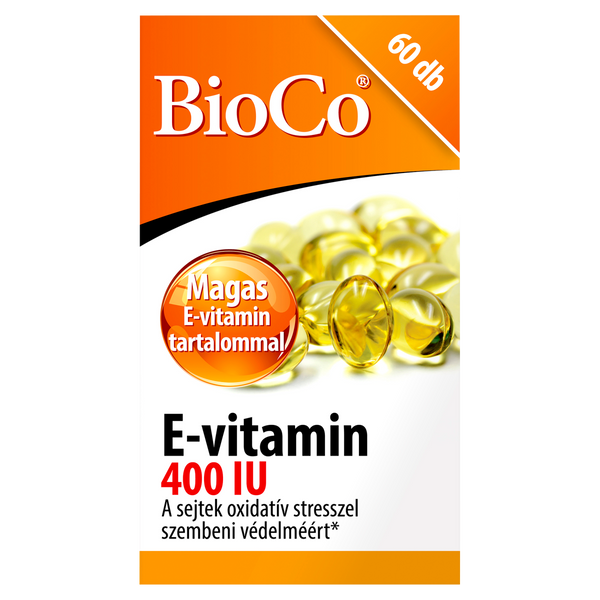 BioCo E-vitamin 400 IU lágyzselatin kapszula 60 db - Kép 4
