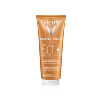 Vichy Capital Soleil Beach Protect Hidratáló naptej arcra és testre SPF50+ 300ml - Kép