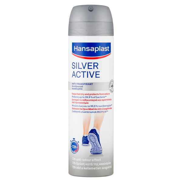 Hansaplast Silver Active lábspray 150ml - Kép 2