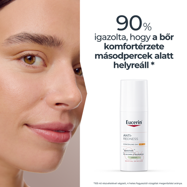 Eucerin Anti-Redness Bőrpír elleni színezett nappali arcápoló FF25 50ml - Kép 2