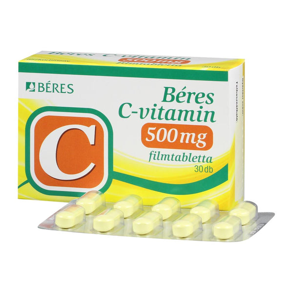 Béres C-vitamin 500mg filmtabletta 30 db - Kép 1