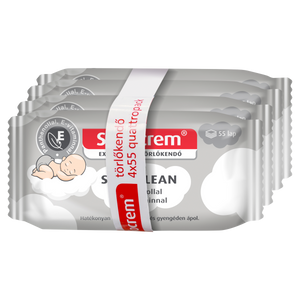 Sudocrem Soft Clean törlőkendő 4x55 kép