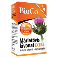 BioCo Máriatövis kivonat Extra étrend-kiegészítő filmtabletta 80 db - Kép