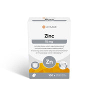LIVSANE Zinc 15mg étrendkiegészítő tabletta cinkkel 100 db - Kép