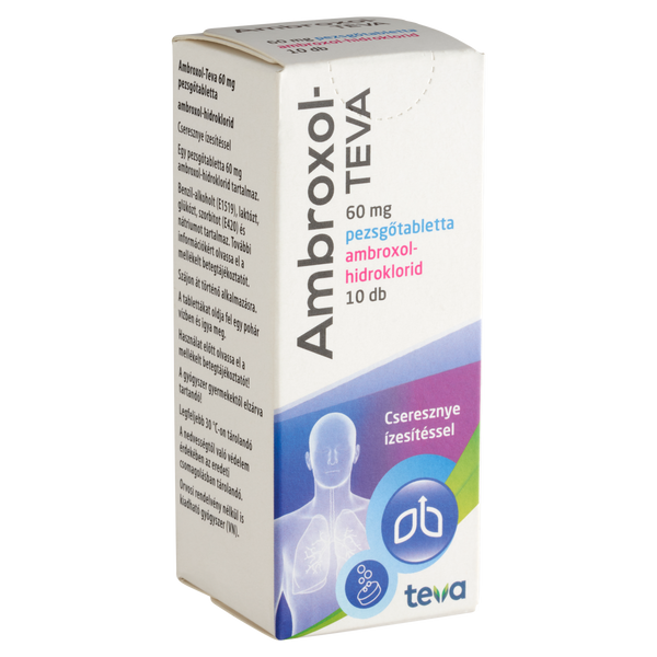 Ambroxol-TEVA 60 mg pezsgőtabletta 10 db - Kép 1