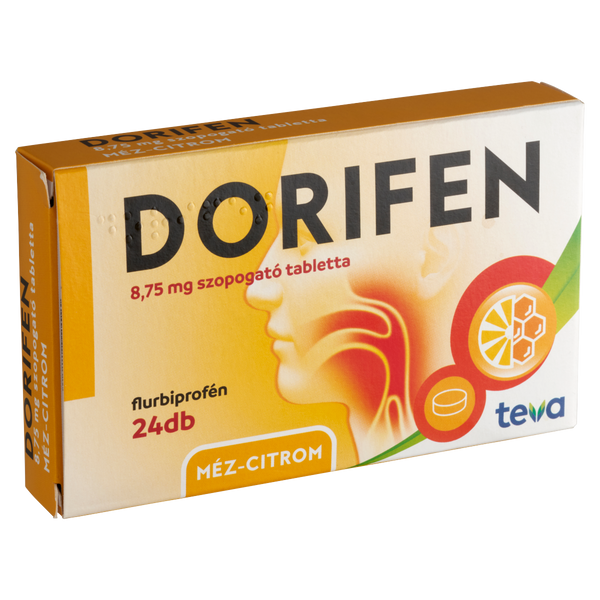 Dorifen 8,75 mg szopogató tabletta 24 db - Kép 2
