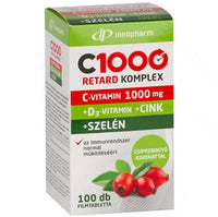 Innopharm C vitamin 1000mg retard komplex tabletta 100 db - Kép