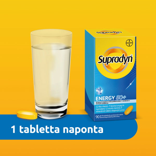 Supradyn Energy 50+ filmtabletta 90 db - Kép 4