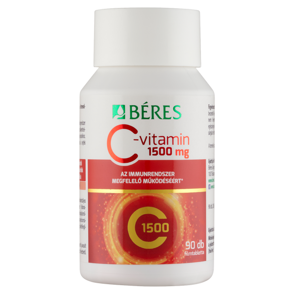 Béres C-vitamin 1500mg filmtabletta 90 db - Kép 4