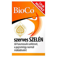 BioCo Szerves Szelén Megapack tabletta 120 db - Kép