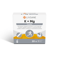 LIVSANE Kálium + Magnézium Direkt por 20 db - Kép