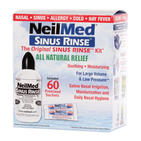 Sinus Rinse orrmosó szett felnőtteknek (palack + 60 tasak) - Kép