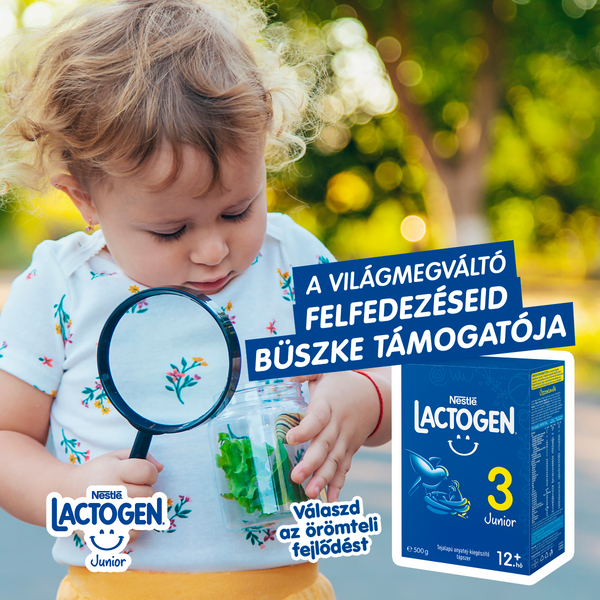 Lactogen Junior 3 tejalapú italpor 12 hónapos kortól 500g - Kép 4