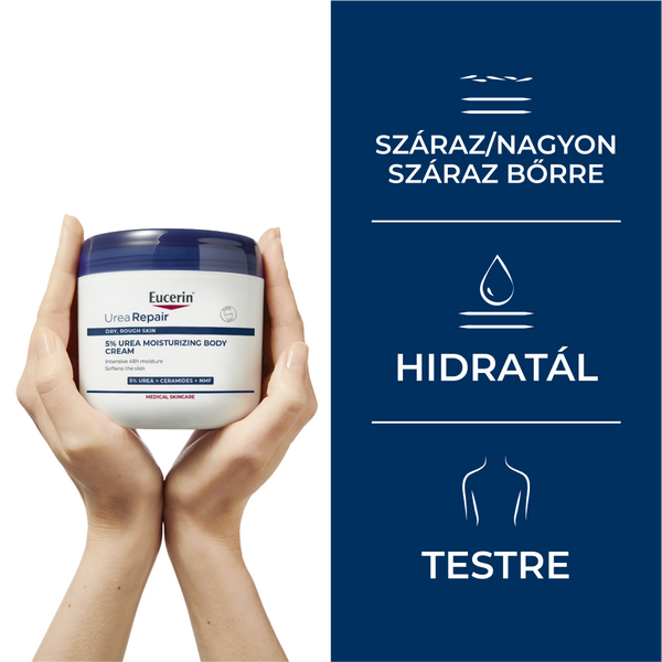 Eucerin UREA Repair 5% Urea testápoló tégelyes 450ml - Kép 6