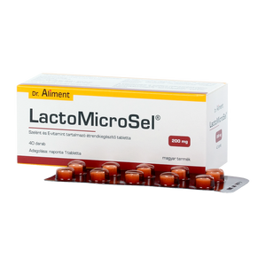 Dr.Aliment Lactomicrosel tabletta 40 db kép