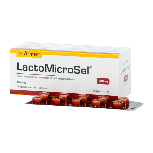 Dr.Aliment Lactomicrosel tabletta 40 db - Kép