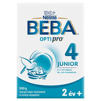 BEBA OPTIpro 4 Junior tejalapú italpor vitaminokkal és ásványi anyagokkal 500g - Kép