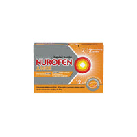 Nurofen Junior narancsízű 100 mg lágy rágókapszula 12 db - Kép