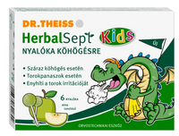 Dr.Theiss HerbalSept Kids nyalóka száraz köhögésre 6 db - Kép