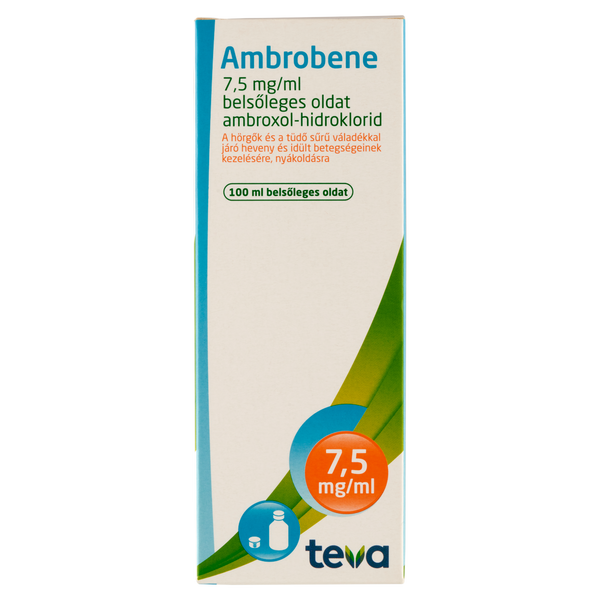 Ambrobene 7,5 mg/ml belsőleges oldat 100ml - Kép 2