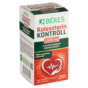 Béres Egészségtár Koleszterin Kontroll filmtabletta 60 db kép