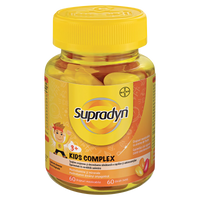 Supradyn Kids Complex multivitamin zselé cukorbevonattal 60 db - Kép