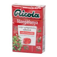Ricola Cranberry cukormentes cukorka 40g - Kép
