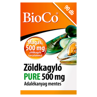 BioCo Zöldkagyló Pure 500 mg kapszula 90 db - Kép