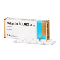 Vitamin B6 Egis 20 mg tabletta 20 db - Kép