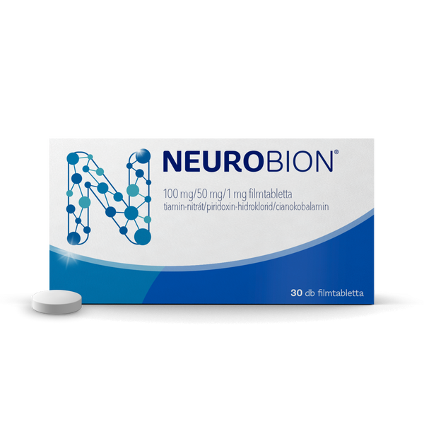 Neurobion 100 mg/ 50 mg/1 mg filmtabletta 30 db - Kép 2