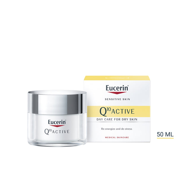 Eucerin Q10 ACTIVE Ránctalanító nappali arckrém száraz bőrre 50ml - Kép 6