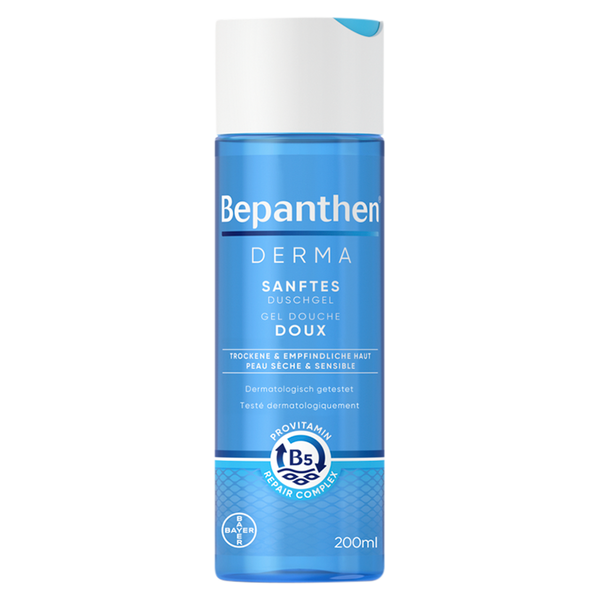 Bepanthen Derma bőrkímélő tusfürdő gél 200 ml - Kép 1