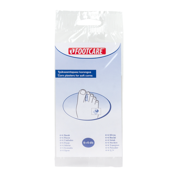 Foot care korongos tyúkszemtapasz 6+6 db - Kép