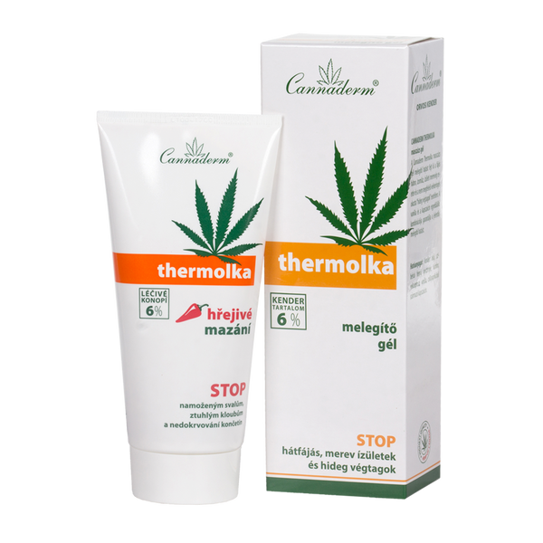 Cannaderm Thermolka melegítő gél 200ml - Kép