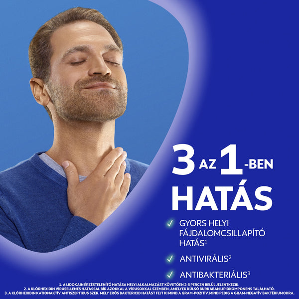 Angimed mentol szájnyálkahártyán alkalmazott oldatos spray 30ml - Kép 3