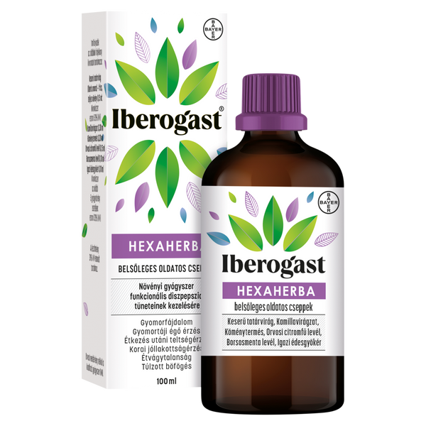 Iberogast Hexaherba belsőleges oldatos cseppek 100ml - Kép 2