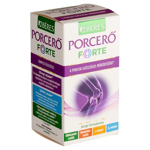 Béres Porcerő Forte étrend-kiegészítő filmtabletta 90 db - Kép 3