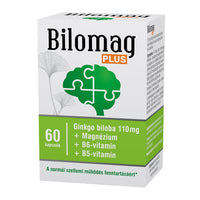 Bilomag Plus Ginkgo Biloba 110 mg kapszula 60 db - Kép