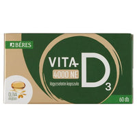 Béres Vita-D3 4000NE lágyzselatin kapszula 60 db - Kép