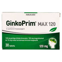Walmark GinkoPrim Max 120 mg tabletta 30 db - Kép